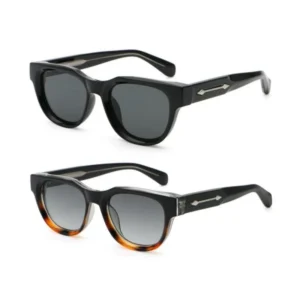 9864 Promotional Retro Unisex Fashion for Sunglasses UV400 Protection Full Rim Durable Customized OEM Brand