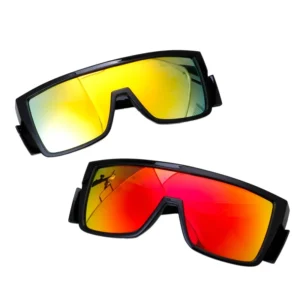 ANSI Z87 Cycling Side Shield Designer Safety Glasses Plastic Anti Scratch Lens Sunglasses