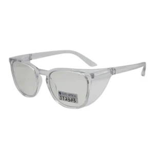ANSI Z87.1 Windproof Anti-sand UV400 PC Safety Glasses Clear Side Shield Photochromic Sports Sunglasses Outdoor