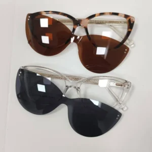 Acetate Clip on Polarized Sunglasses Assorted Style Ready Stock Acetate Sunglasses Frame Random Acetate Glasses