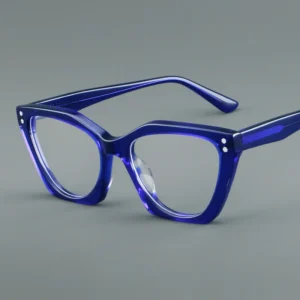 Acetate Glasses Personalized Men Eyeglasses Frames Blue Light Cat Eye Glasses Premium Luxury Women