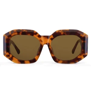 Acetate Polarized Fashion Shade Eyewear Thick Square Sunglasses