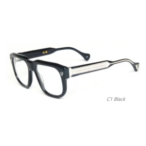 Acetate Retro Square Glasses Thick Eyewear Optical Glasses Frames Japan Design