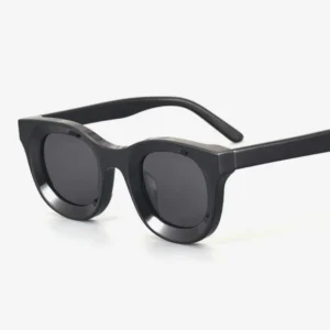 Acetate Round Retro 90s Sunglasses Japanese Top Quality Men Fashion Thick Sun Glasses Designer Handmade for Women