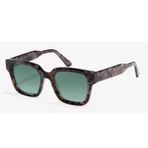 Acetate Square Sunglasses Tortoise Frame Gradient Lens Fashion Eyewear UV400 Unisex Sun Glasses