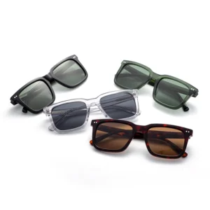 Acetate Sun Glasses Classic Square Style Shades Protection Unisex for Driving Outdoor