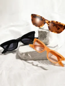 Acetate Sun Glasses Luxury Unique Classic Sun Glasses Vintage Small Frame Round Unisex Sunglasses
