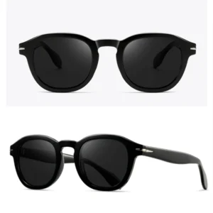 Acetate Sunglasses Different Lens Color Customizable Thick Frame UV Protected
