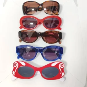 Acetate Sunglasses Premium UV Protection Polarized Sunglasses Women Fashionable Chunky Design Eyeglasses Frames