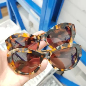 Acetate Sunglasses Trendy Durable Premium UV Protection Polarized Sunglasses for Women Fashionable Lightweight Design Eyeglasses