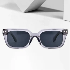 Acetate Transparent Crystal Sunglasses Unisex Square Small Shades Sun Glasses Gafas De Sol Adultos