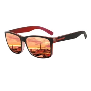 Adult Outdoor Polarized Sunglasses UV400 Protection Full Frame Retro Sports Unisex Daily Casual Hiking Fishing