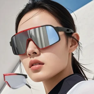 Adult TR90 Outdoor Sports Cycling Fashionable Full Rim Windproof UV Protection Foldable Riding Sunglasses