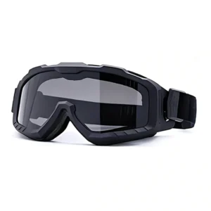 Adult Unisex Polarized Full Rim Protective Goggles UV400 Anti-Fog Windproof Dustproof Impact Resistant PC Iron Lens Sports