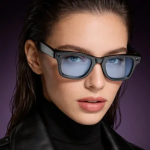 Ai Smart Glasses with Music Camera Translation Voice Control 4K HD Camera Ai Assistant Bluetooth Sunglasses IPX 6 Waterproof