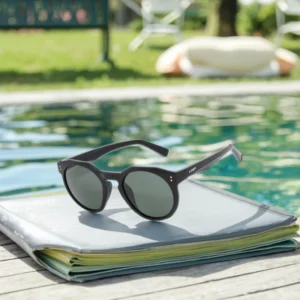 All-Day Comfort Snug Fit TR Frame UV400 Glass Lenses Anti-Glar Functional Daily Outdoor Custom Logo Sunglasses