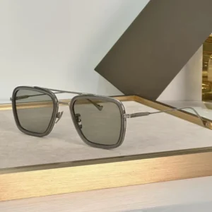 Alloy Metal Frame Polarized Men’s Glasses Classic Business Sunglasses Vintage Square