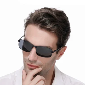 Aluminum Magnesium Custom Logo Classic UV400 Polarized Men’s Driving Glasses Sunglasses