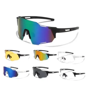 Anti Reflective Outdoor Bicycle Cycling Sunglasses Windproof Running Sport Sunglasses for Men Women Lentes De Sol