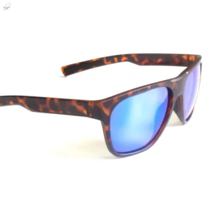 Authentic FUYUANDA Model 601310 TR90 Designer Sunglasses Unisex Square Frame UV400 Polarized Mirror Acetate Black