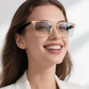 Automatic Power on and Power off Glasses AI Intelligent Glasses Music playing and Call Glasses Customizable Sunglasses