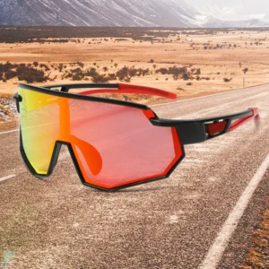 BL3250 Fashionable Print Classic Sport Sunglasses High Quality Unisex Full Rim Rectangle for Running Fishing UV400 Protection