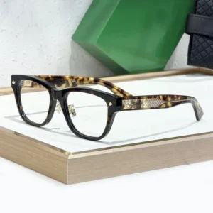 BV1402 Luxury Unisex Oval Sunglasses with UV400 Anti-Reflective Blue Lenses for Outdoor Activities