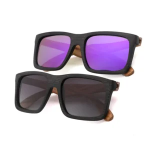 Bamboo Wooden Custom Logo Sunglasses