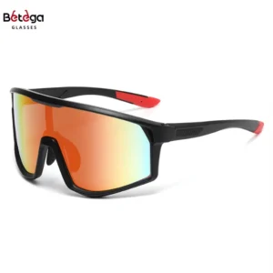 Bettega Cross border Outdoor Sports Cycling Windproof and Dustproof Sunglasses with Large Frames for Mountain Protective Eyewear