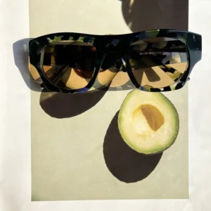 Bevel Designer Frames Fashion Square UV400 Polarized Light Weight Anti Radiation Full Rim Acetate