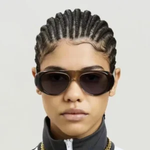 Big Face All Black Chinese Sunglasses Fashion High Quality Square Candy Color Women Plastic Thick Frame Men Women Sunglasses