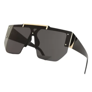Big Frame Square Frameless Outdoor Sunglasses for Men 5529 UV400