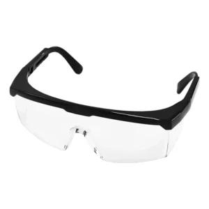 Black Frame Safety Glasses Fashion Style Safety Eyewear Anti Impact Clear Safety Goggles Multi Purpose Protective Glasses