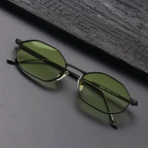 Black Metal Sunglasses ultra Light Polarized Colored Lenses Men’s Sunglasses Customized logo