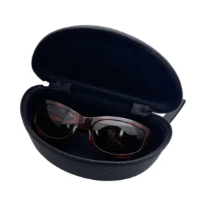 Black Nylon Fabric Sunglasses Case Big Capacity Eye Glasses Bag Premium Eyeglasses Cases Bags