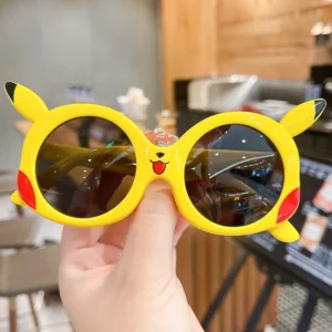 Boys and Girls Cartoon Sunglasses Lightweight PC Frame Polarized UV400 Lenses Anti-Radiation and Comfortable for Kids