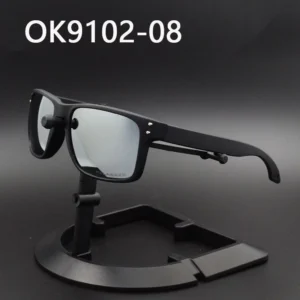 Brand OK TR90 Polarized Full Rim Square Designer Sunglasses with UV Protection for Riding & Driving