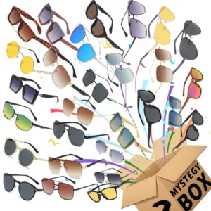 Bulk 15pcs Mixed Designer Sunglasses Surprise Box Beach/Sports Styles