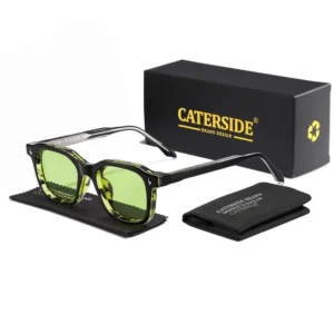 CATERSIDE Simple Men Women Fashion UV400 Full Rim Sunglasses High Quality Brand Design Outdoor Party Vacation Travel