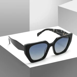 CONCHEN High Quality Acetate Sunglasses Fashion Women Polarized Eyewear Trendy Oversized Frame Custom logo Men Sunglasses