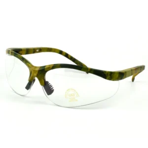 Camouflage Safety Glasses ANSI Z87.1 Tactical Sunglasses Wind Proof Protective Glasses with Adjustable Temple Length