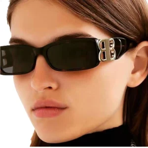 Candy Color UV400 Luxury Female Square Shades Custom Logo Designer Women Sunglasses