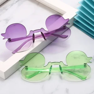 Cartoon Duck Frameless Kids Sunglasses UV Protection