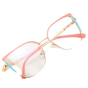 Cat Eye Optical Glasses Frame Custom Logo Blue Light Blocking Kid’s Eyeglasses Frames