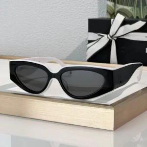 Cat’s Eye Stone Women’s Sunglasses Board Fashion Designer Acetate UV400