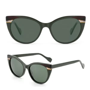 Charming Simple Acetate Cat Eye Sunglasses