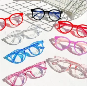 Child Sunglass Polarized Cute Flexible Uv Round Clear Acetate Baby Fashion Kids Sunglasses