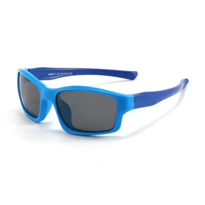 Children Colorful Outdoor Sport Sun Glasses Silicone Sunglasses Polarized UV400 Kid