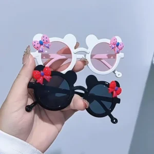 Children Sun Glasses Fashion Cartoon Glasses Cute Boys Girls Decorative Sunglasses