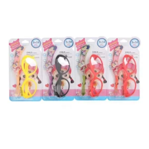 Children’s Cartoon Toothbrush with Soft Bristles and Plastic Handle